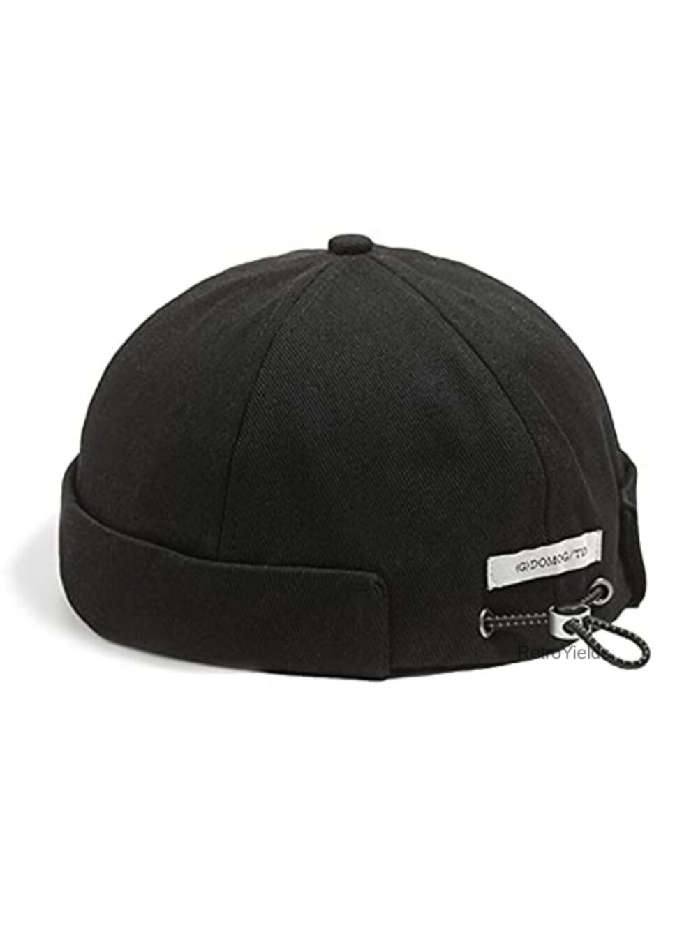 Brimless Corduroy Docker Beanie Rolled Cuff Watch Cap